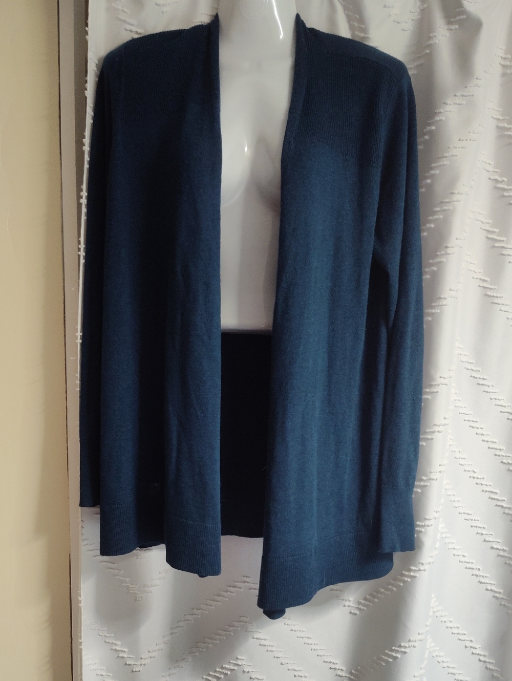 LOFT Open-Front Cardigan Sweater - Dark Teal